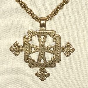 Coptic Cross Necklace